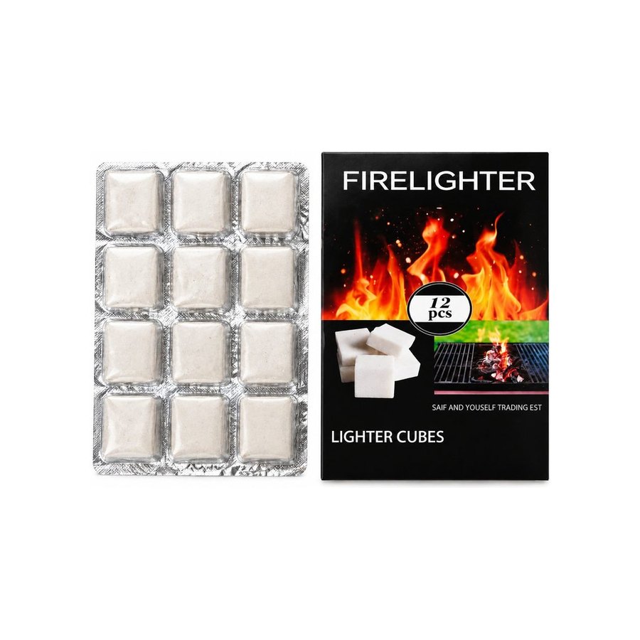 12 cube blister pack with printed sleeve