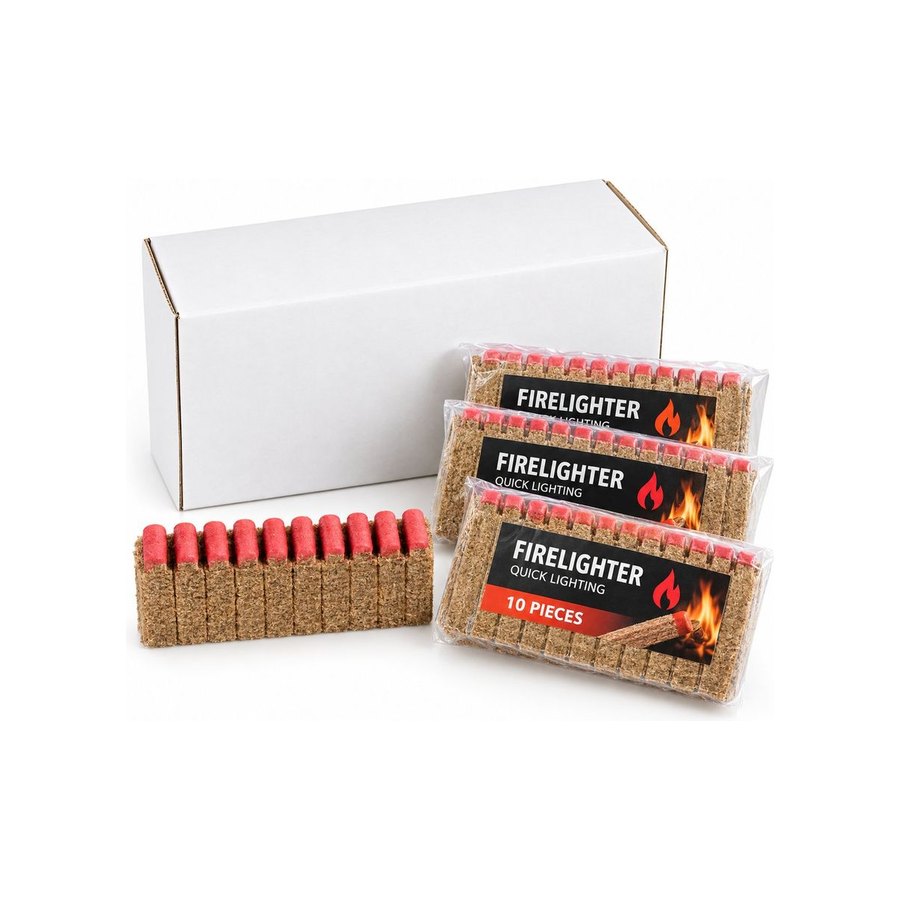 Firelighter 10 pcs bags with carton