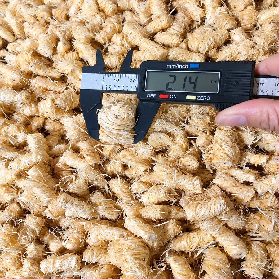 Measuring a single firelighter